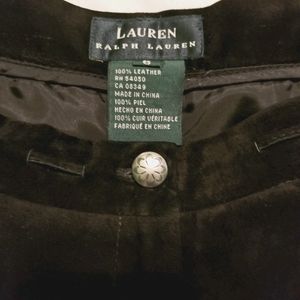 Black Suede Rock N Roll Pants